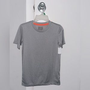 Gray Dri-Fit Material Tee